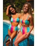 Emma shiny multicolor top