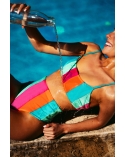 Emma shiny multicolor top