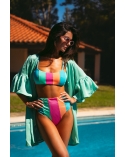 Emma shiny multicolor top
