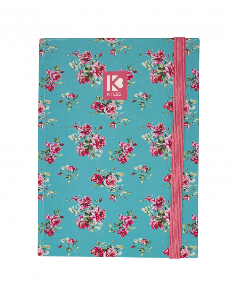 Notebook Roses Blue