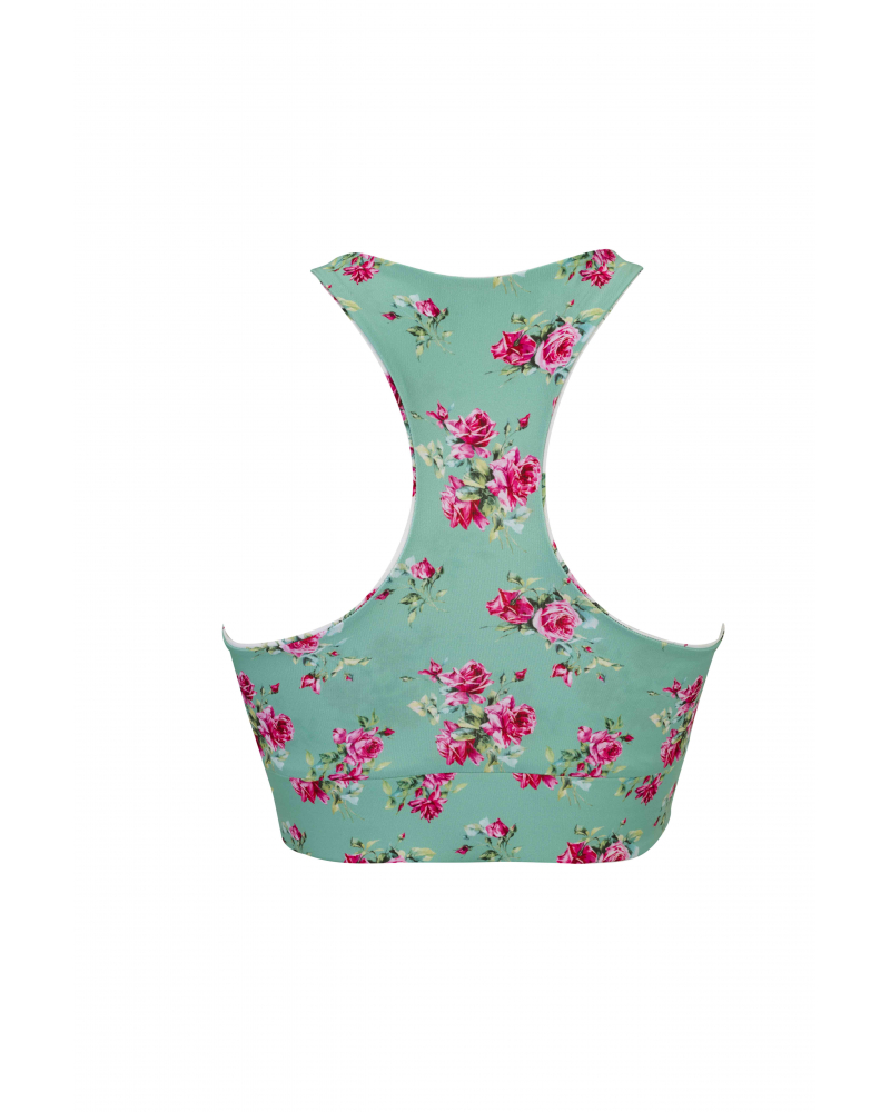 Reversible Sport Top Roses 